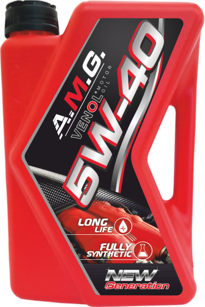A.M.G. Venol Fully Synthetic Long Life 5W-40